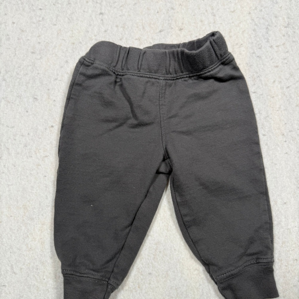 Carters Just One You Baby Boys Charcoal Gray Jogger Pants 6M 10676410